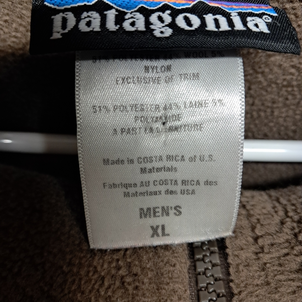 Vintage Patagonia M's Phil's Fleece Jacket Size XL - Picture 6 of 10